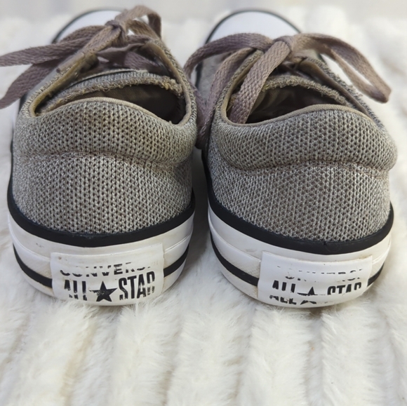Womens Converse All Star Madison Ox 561763F Grey Canvas Knit Sneakers Size 6 - Picture 5 of 11